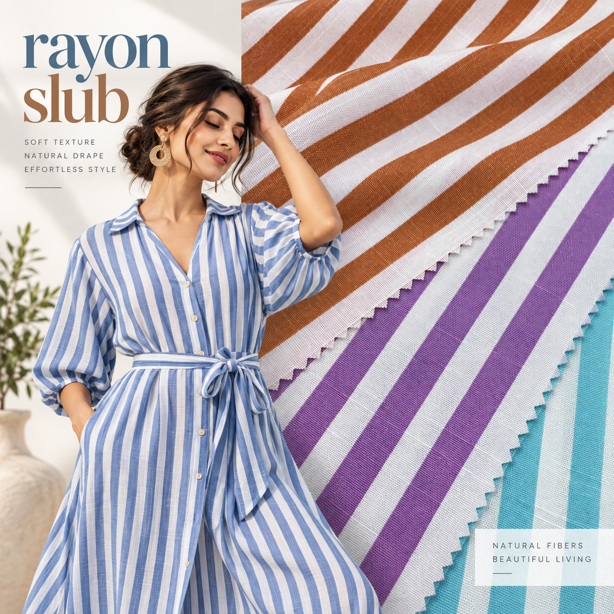 Compare China Viscose Slub Fabric Suppliers