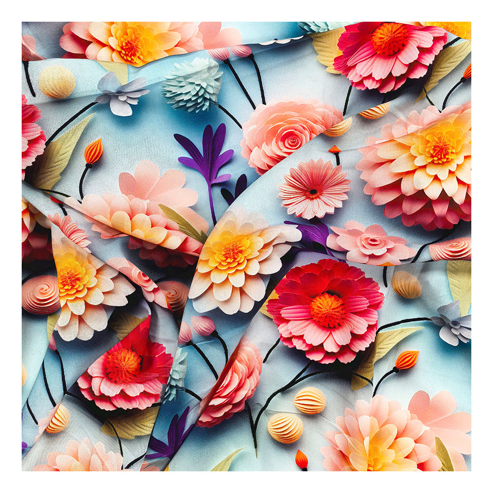 Digital Printed Rayon: Unleashing Creativity and Customization for South American Fashion Designers