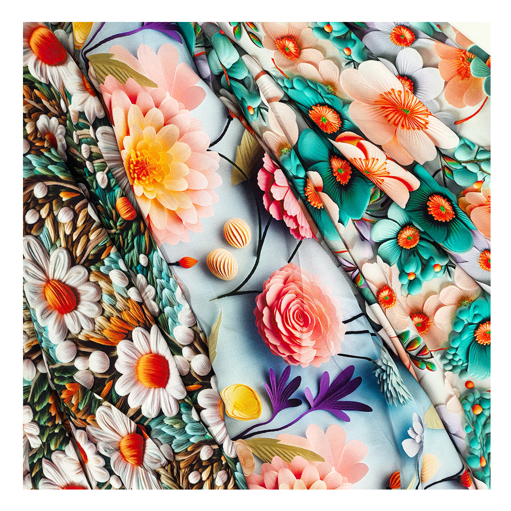 Technological Innovation: High-Definition Digital Printing, Unleashing Infinite Possibilities for Rayon Fabric!