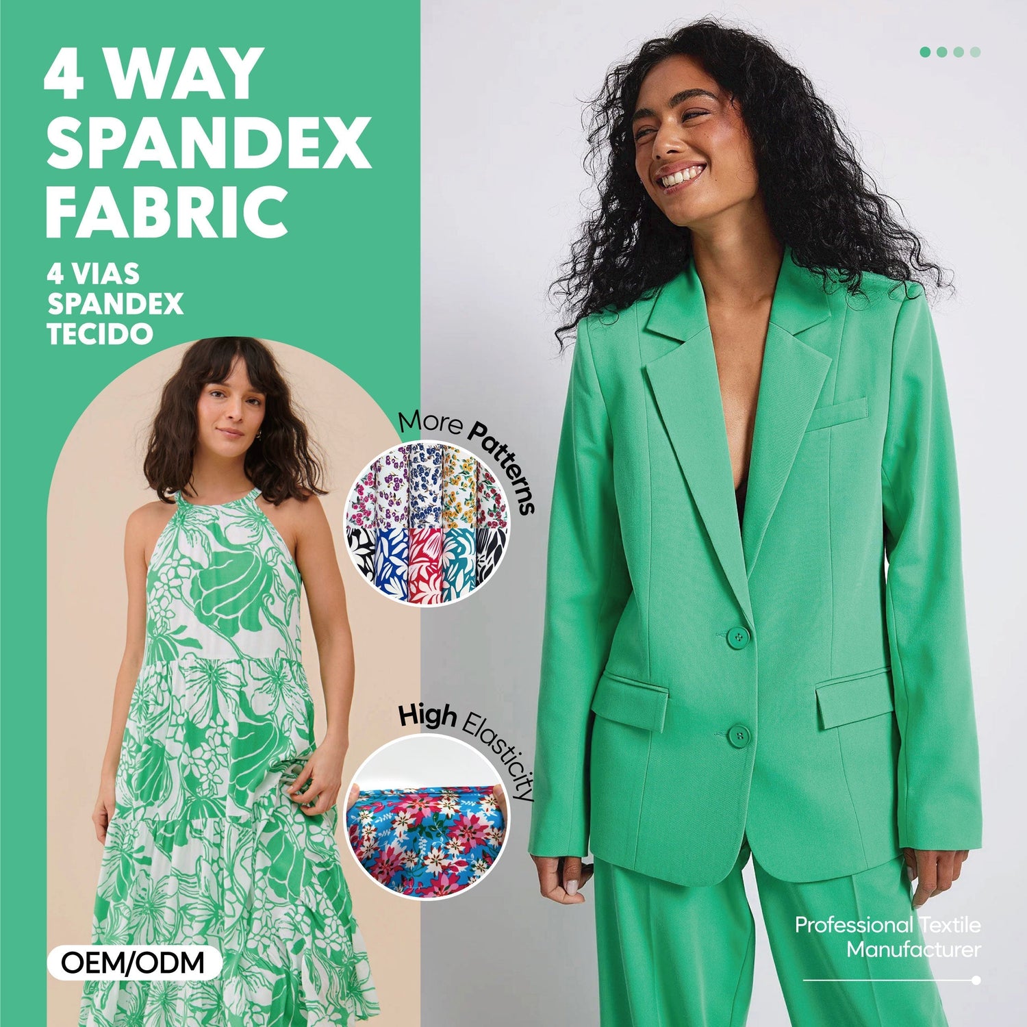 Top 5 Reasons Why 4-Way Stretch Polyester is a Must-Have for Fashionistas!