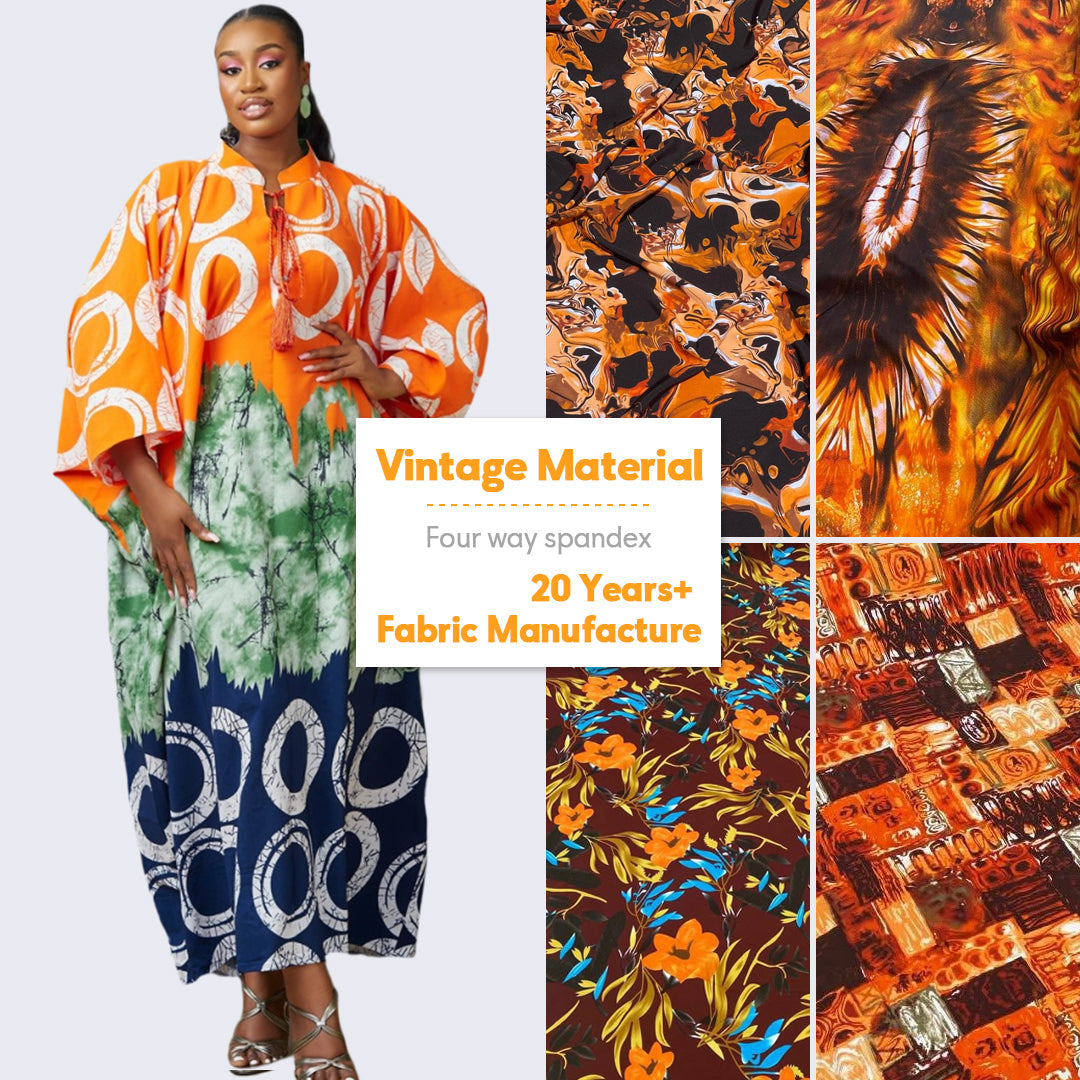 Four Way Stretch Woven Fabrics: The Perfect Match for Africa’s Bold Fashion Culture