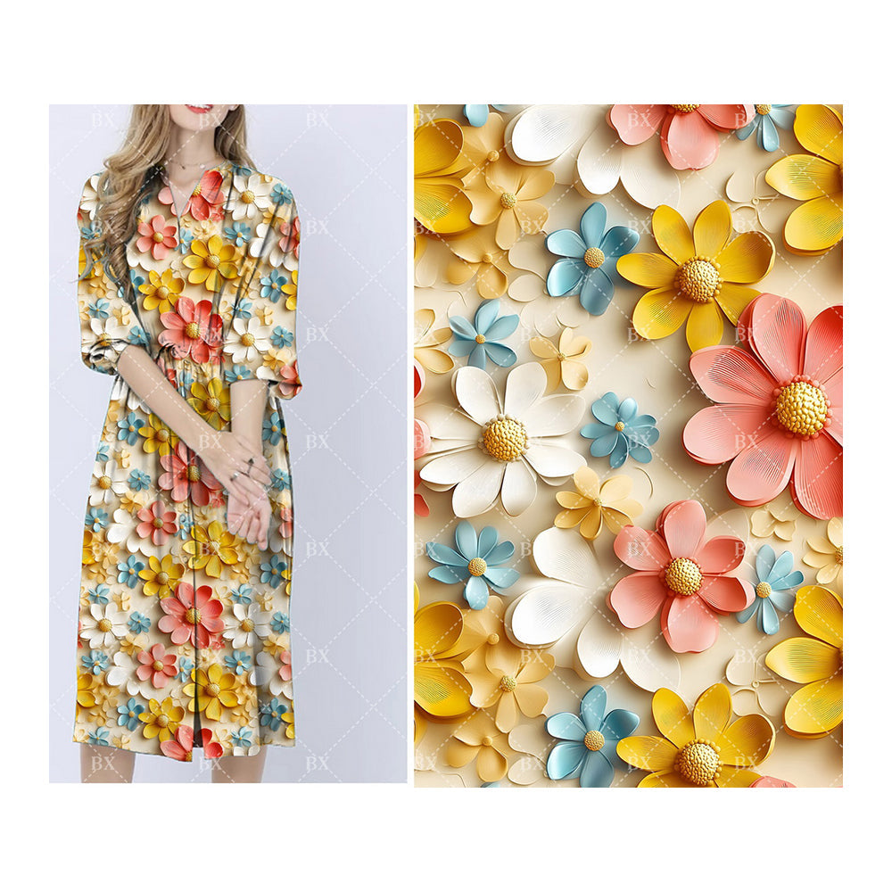 Digital Printing Polyester Four-Way Stretch Fabric: A Technological Marvel and Market Trend