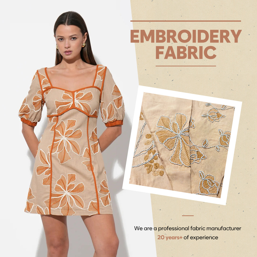 The Creative Potential of Embroidered Cotton Fabric