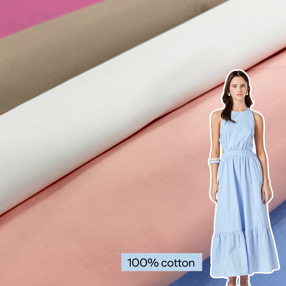 Cotton Poplin Fabric Guide for Wholesale Buyers: 100% Cotton, Printed &amp; Lightweight Options Explained