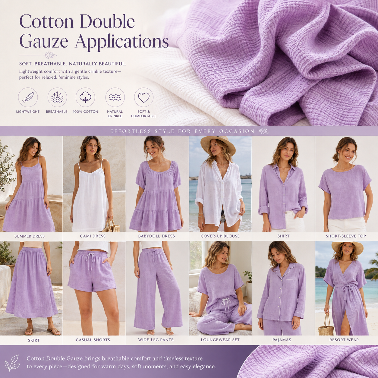 How China Double Gauze Suppliers Control Fabric Quality